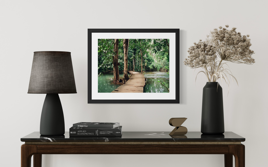 KUANG SI FALLS BRIDGE